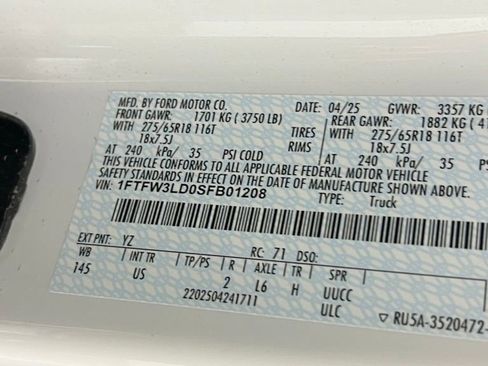 Used 2025 Ford F150 XLT w/ Equipment Group 301A Standard image 37