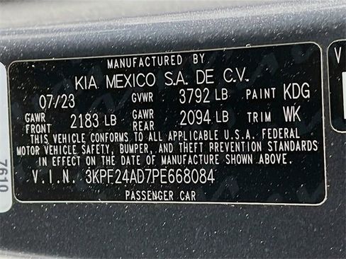 Used 2023 Kia Forte LXS w/ LXS Technology Package image 26