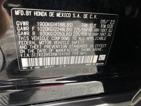 Certified 2024 Honda HR-V Sport image 22
