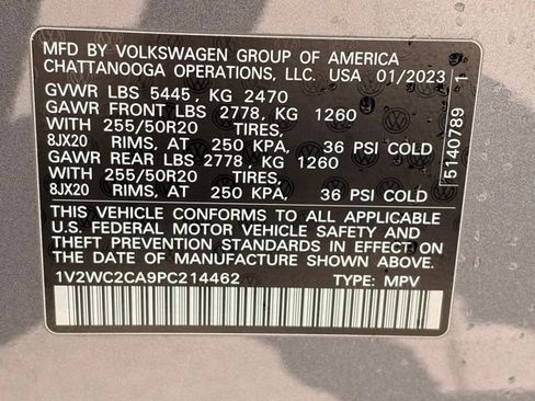 Used 2023 Volkswagen Atlas Cross Sport SE FWD image 35