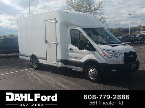 Used 2020 Ford Transit 350 Low Roof DRW w/ Interior Upgrade Package RWD image 1
