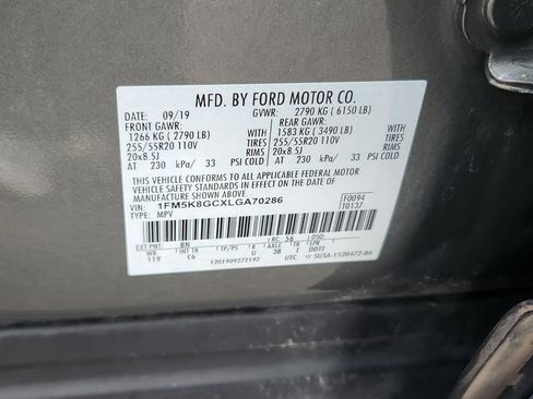 Used 2020 Ford Explorer ST w/ Premium Technology Package image 27