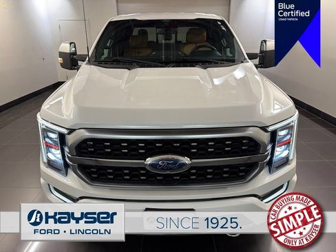 Certified 2022 Ford F150 Platinum w/ Equipment Group 701A High AWD/4WD image 2