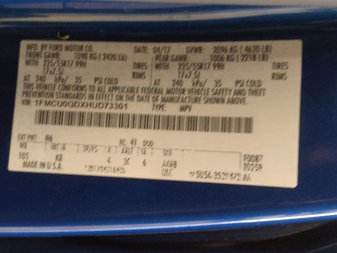 Used 2017 Ford Escape SE image 33