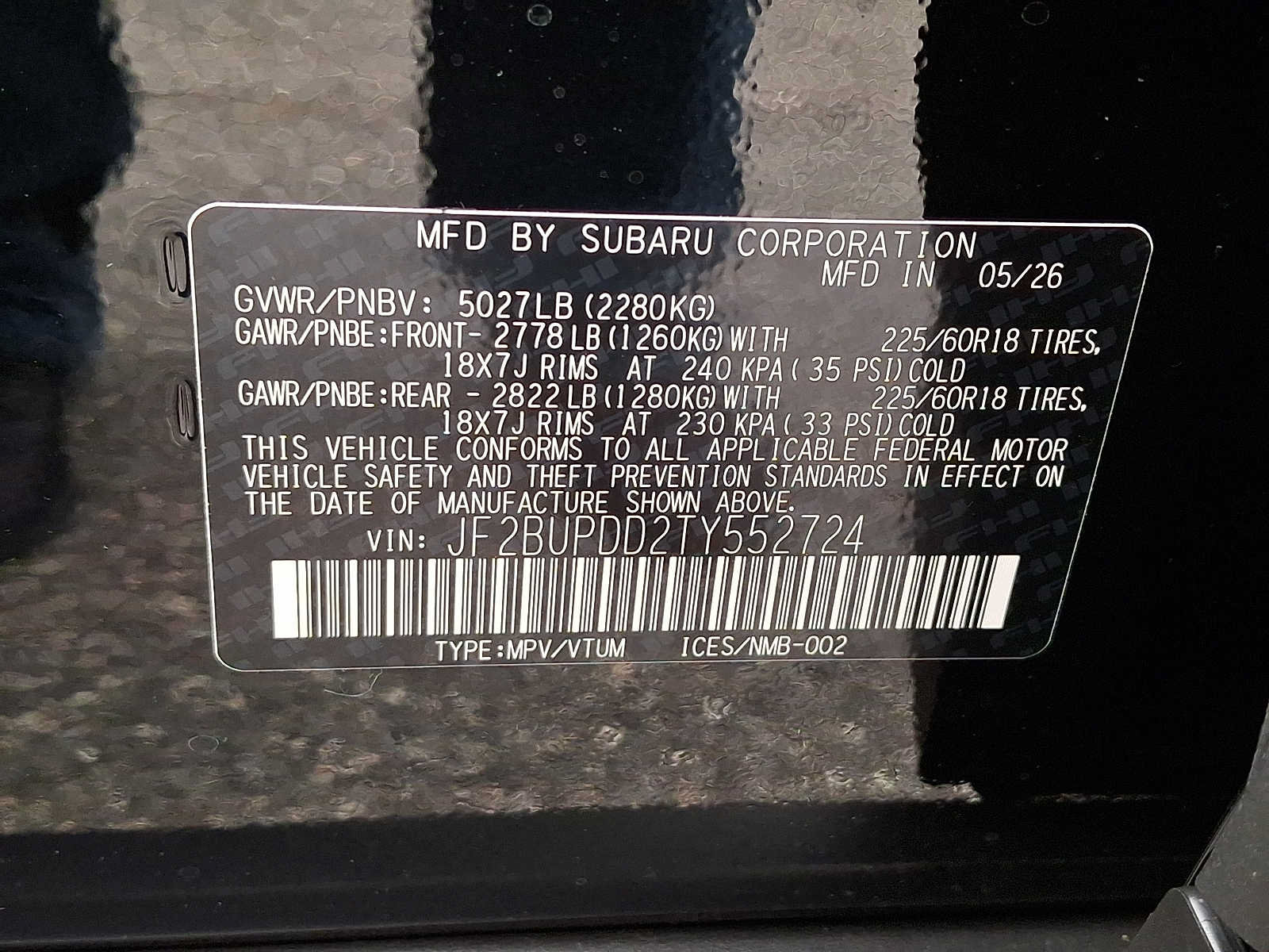 New 2026 Subaru Outback Limited AWD/4WD image 22