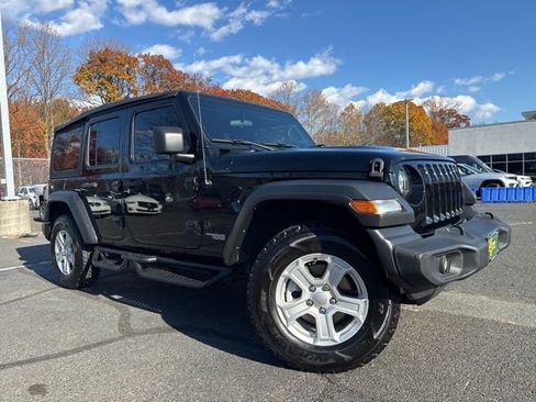 Used 2021 Jeep Wrangler Unlimited Sport image 1