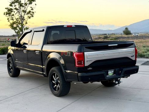 Used 2015 Ford F150 Platinum w/ Technology Package AWD/4WD image 4