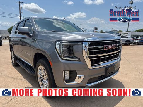 Used 2021 GMC Yukon SLT w/ SLT Luxury Plus Package RWD image 1