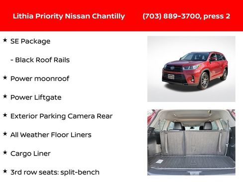 Used 2017 Toyota Highlander SE AWD/4WD image 12