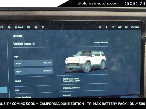 Used 2025 Rivian R1S Adventure AWD/4WD image 4