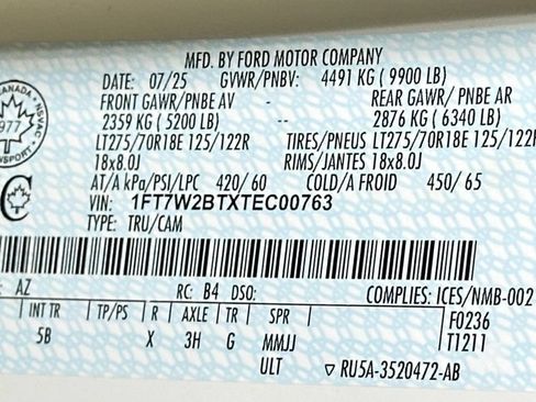 Certified 2026 Ford F250 Lariat w/ Lariat Ultimate Package AWD/4WD image 63
