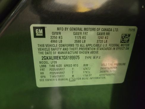 Used 2016 GMC Terrain SLE FWD image 33