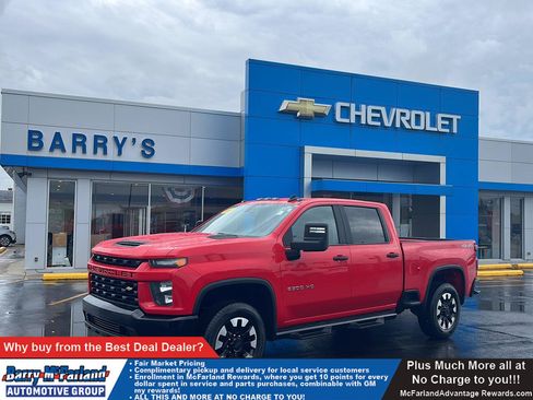 Used 2020 Chevrolet Silverado 2500 Custom w/ Custom Value Package AWD/4WD image 1