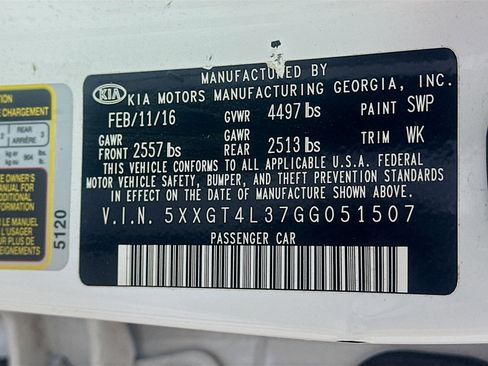 Used 2016 Kia Optima LX image 12