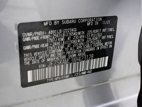 Used 2022 Subaru Forester Wilderness w/ Wilderness Package image 16