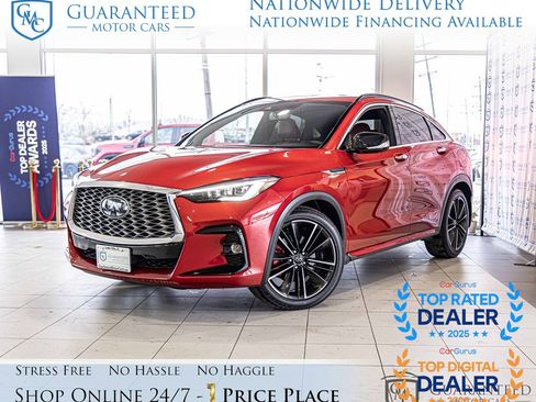 Used 2022 INFINITI QX55 Sensory w/ Lighting Package AWD/4WD image 1