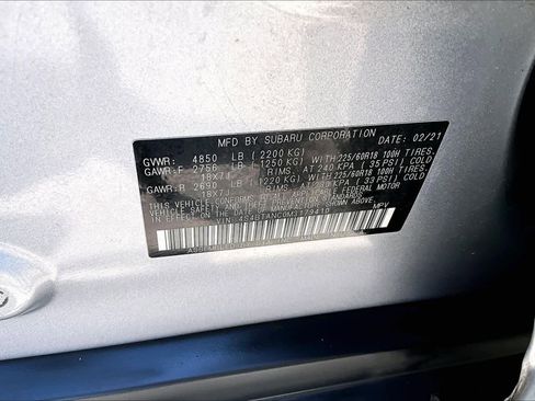 Used 2021 Subaru Outback Limited w/ Popular Package #2 AWD/4WD image 35