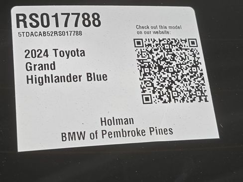 Used 2024 Toyota Grand Highlander AWD Hybrid image 30