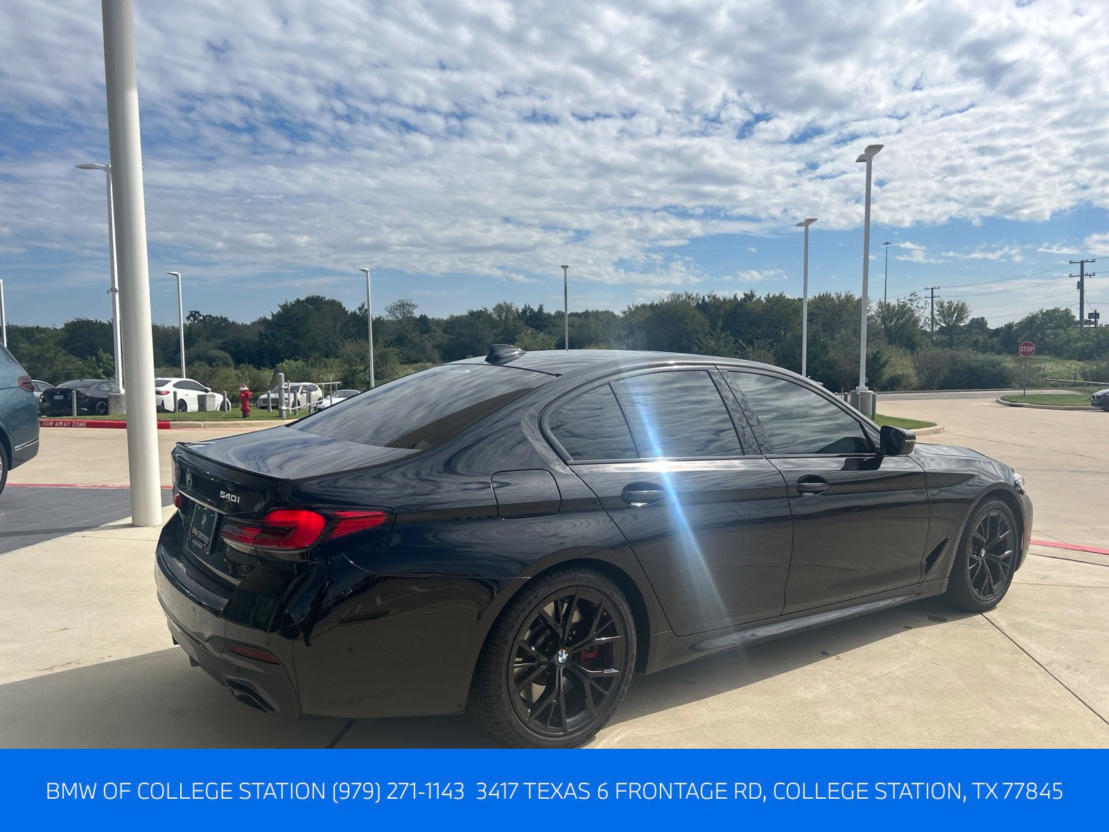 Certified 2023 BMW 540i w/ M Sport Package RWD image 9
