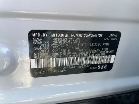 Used 2024 Mitsubishi Eclipse Cross SE AWD/4WD image 42