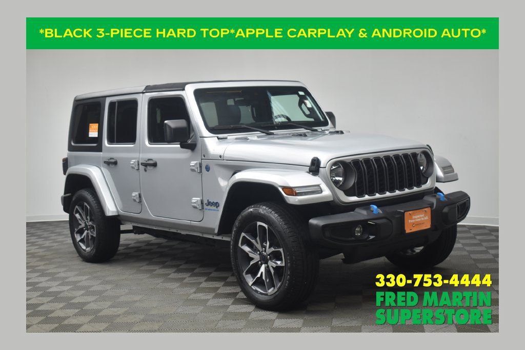 Certified 2024 Jeep Wrangler Unlimited w/ Convenience Group AWD/4WD 360° Tour