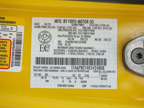 Certified 2024 Ford Mustang GT Premium RWD image 25