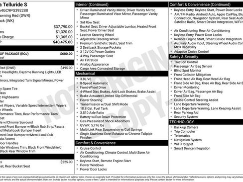 Used 2023 Kia Telluride S w/ S Sunroof Package image 29
