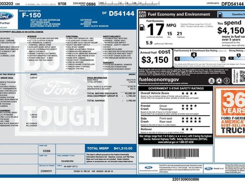 Used 2013 Ford F150 XLT w/ Luxury Equipment Group AWD/4WD image 10