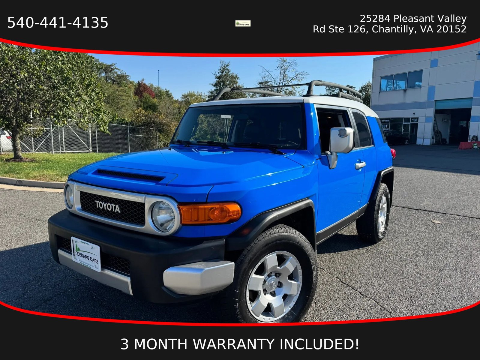 Used 2007 Toyota FJ Cruiser 4WD image 1