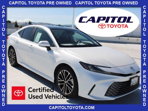 Certified 2025 Toyota Camry XLE w/ Premium Package FWD image 1