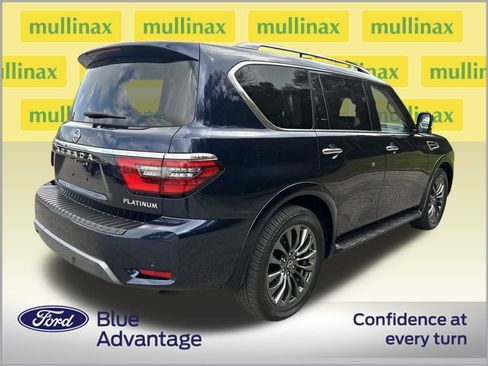 Used 2024 Nissan Armada Platinum w/ Captain's Chairs Package image 2