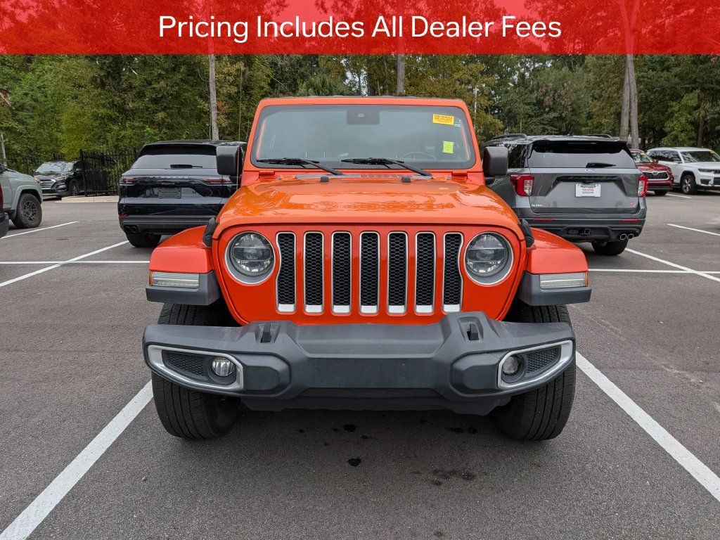 Used 2019 Jeep Wrangler Unlimited Sahara AWD/4WD image 2