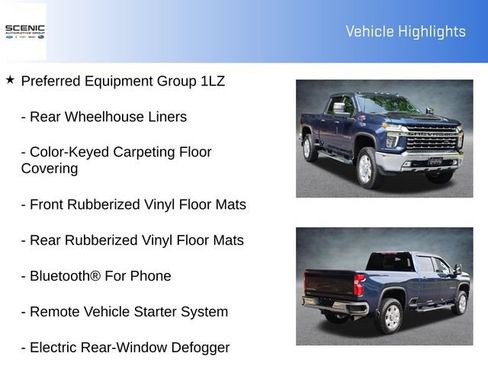 Used 2022 Chevrolet Silverado 2500 LTZ w/ LTZ Premium Package AWD/4WD image 10