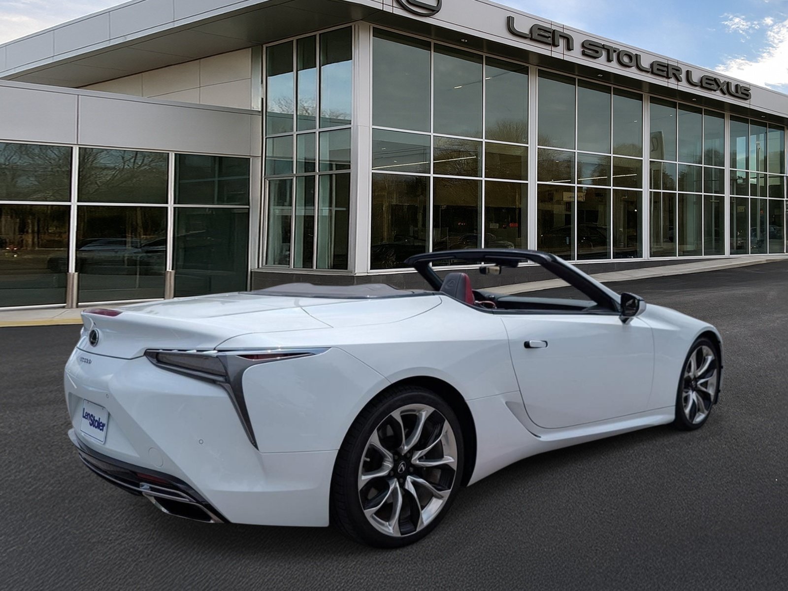 Certified 2021 Lexus LC 500 Convertible w/ Touring Package RWD image 3