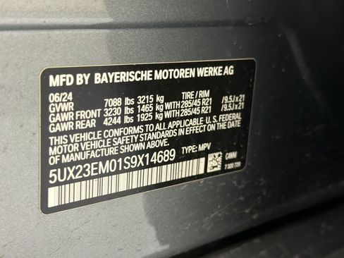 Certified 2025 BMW X7 xDrive40i AWD/4WD image 19