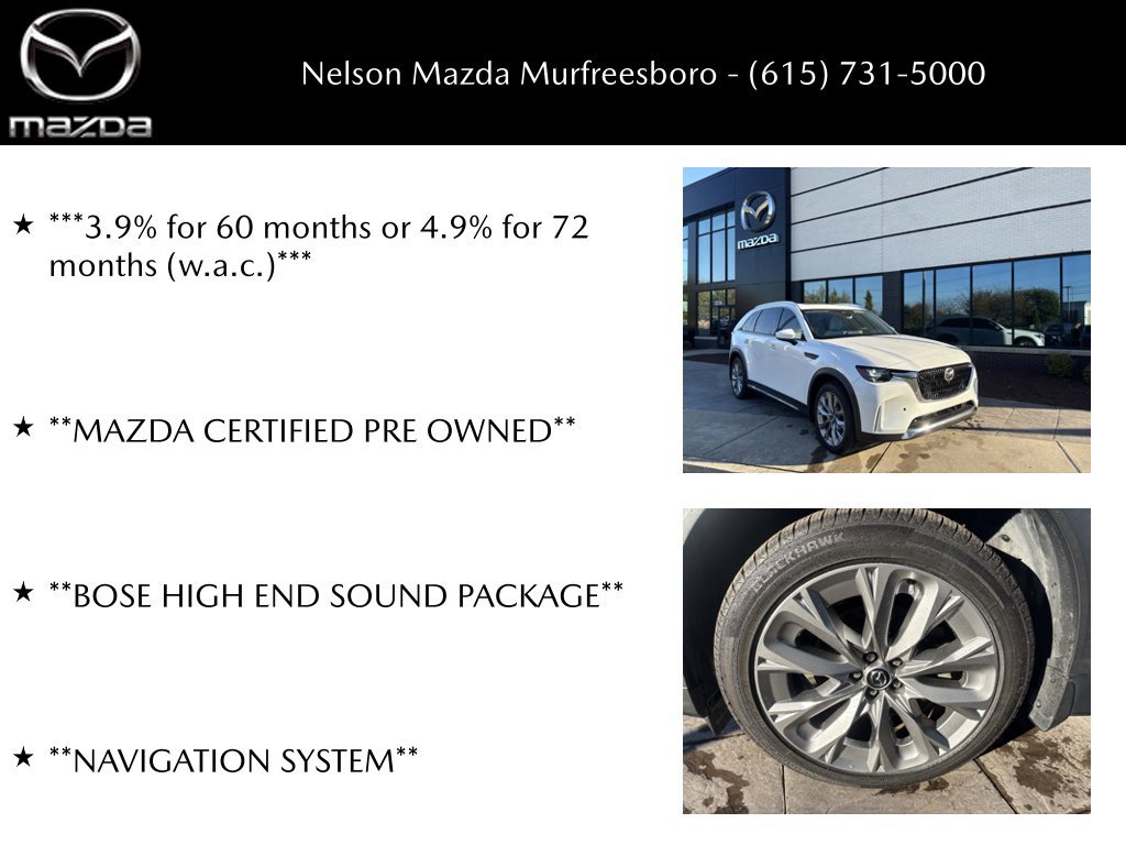 Certified 2024 MAZDA CX-90 3.3 Turbo w/ Premium Plus Pkg AWD/4WD image 31
