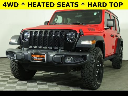 Used 2021 Jeep Wrangler Unlimited Sport image 1