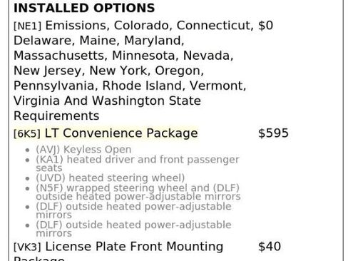 Used 2025 Chevrolet Trax LT w/ LT Convenience Package FWD image 4