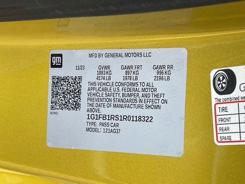 Used 2024 Chevrolet Camaro LT image 25