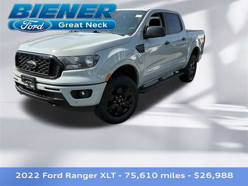 Used 2022 Ford Ranger XLT w/ Equipment Group 301A Mid AWD/4WD image 1