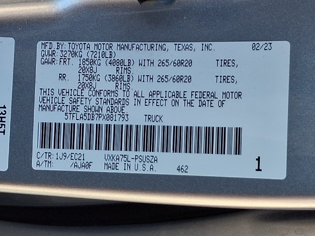 Used 2023 Toyota Tundra SR5 w/ TRD Sport Premium Package AWD/4WD image 31