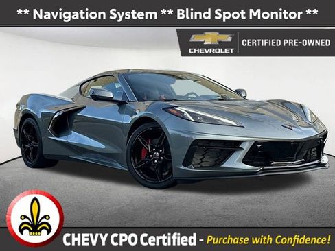 Certified 2024 Chevrolet Corvette Stingray Preferred Cpe w/ Stealth Interior Trim Package image 1