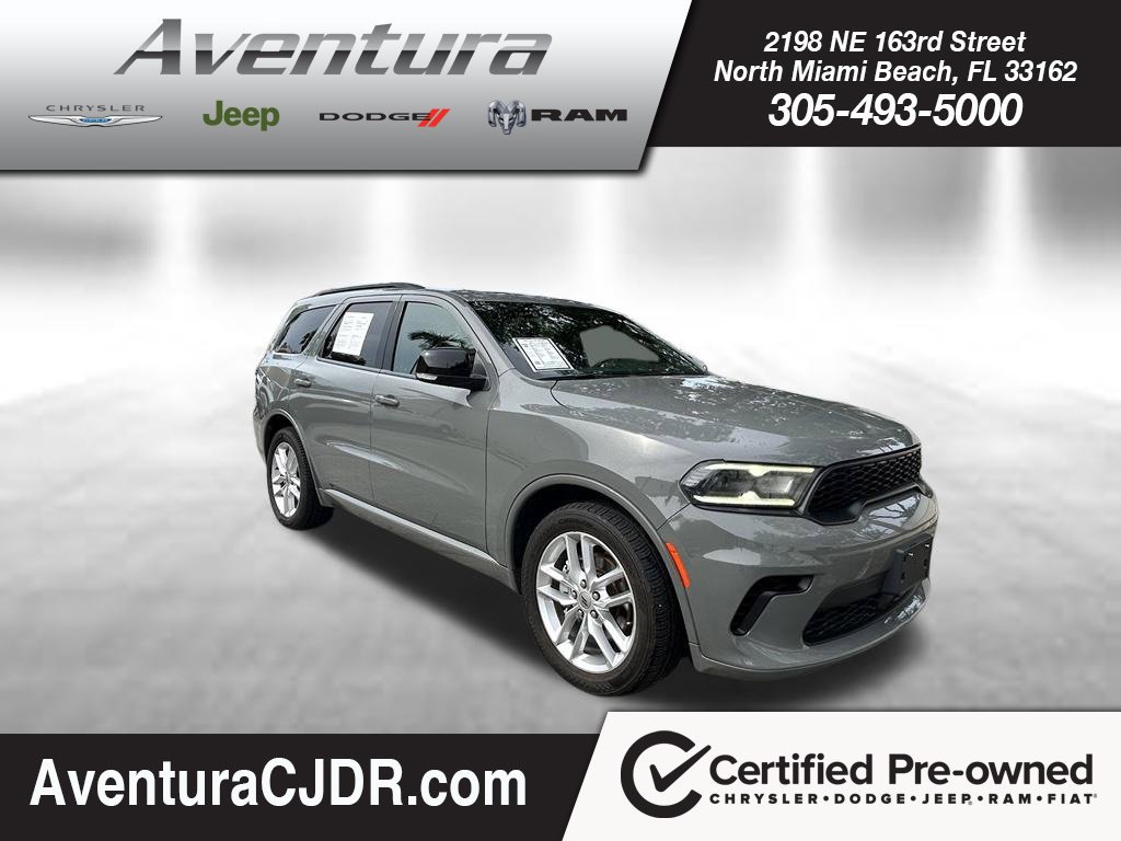 Certified 2024 Dodge Durango GT RWD 360° Tour