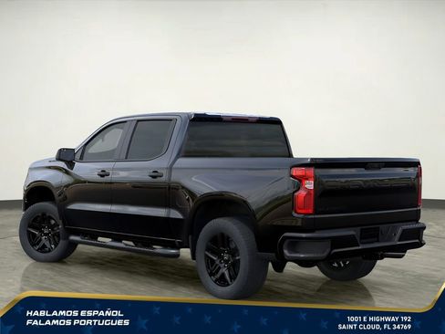 New 2026 Chevrolet Silverado 1500 Custom w/ Turbomax Blackout Package RWD image 4
