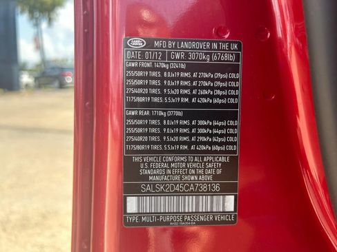 Used 2012 Land Rover Range Rover Sport HSE LUX image 33