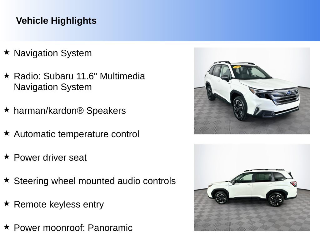 Used 2026 Subaru Forester Limited AWD/4WD image 2
