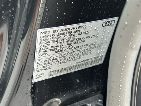 New 2026 Audi SQ8 Prestige AWD/4WD image 34
