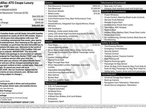 Used 2016 Cadillac ATS Luxury image 4