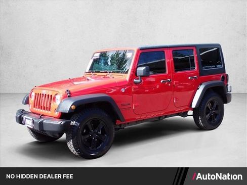 Used 2018 Jeep Wrangler Unlimited Sport w/ Connectivity Group AWD/4WD image 1