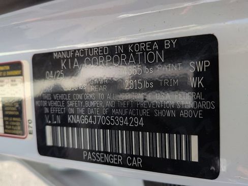 Used 2025 Kia K5 GT-Line w/ GT-Line Premium Package FWD image 14